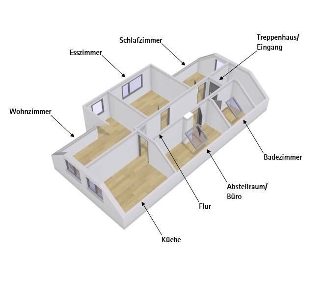 Etagenwohnung Wehr - 3 Zimmer, 79 m&sup2;, 750&euro; | Angebot:26361489