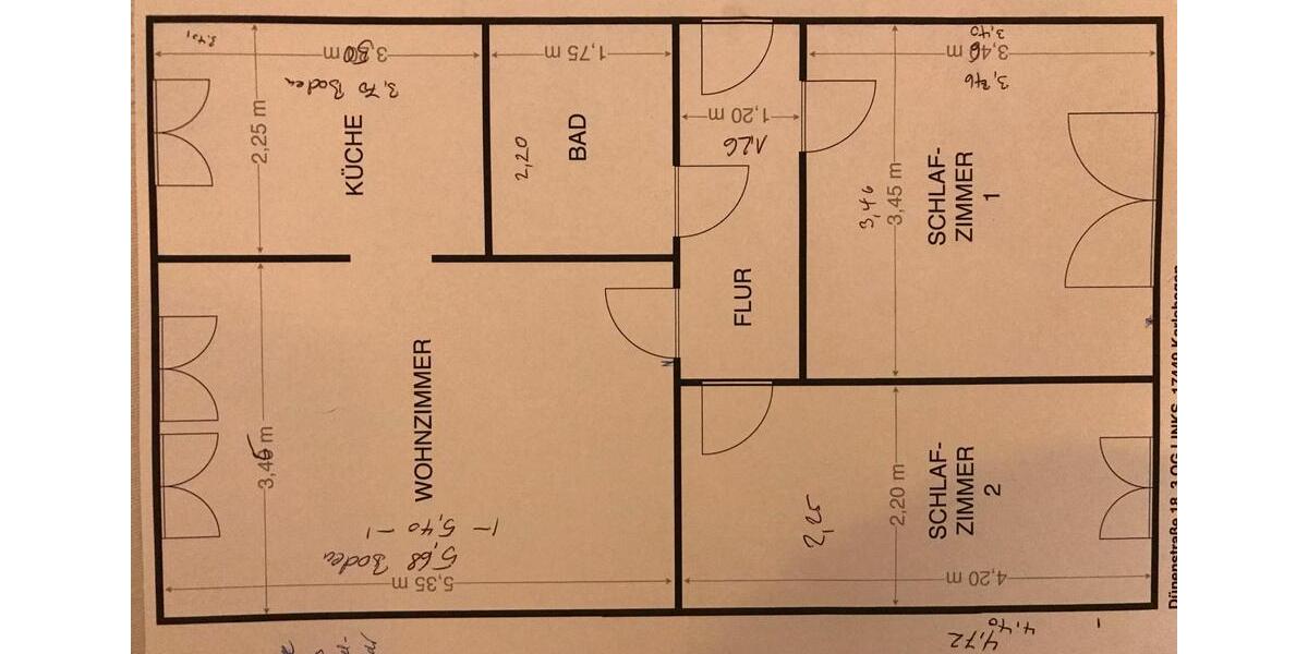 Dachgeschoßwohnung Karlshagen - 3 Zimmer, 60 m&sup2;, 750&euro; | Angebot:26411472