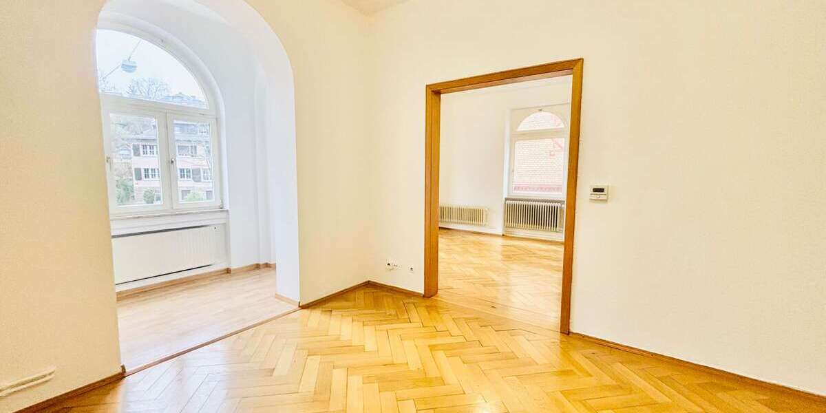 Etagenwohnung Wiesbaden Westend / Bleichstraße - 3 Zimmer, 95 m&sup2;, 1.040&euro; | Angebot:24801398