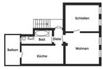 Etagenwohnung Riesa Gröba - 2 Zimmer, 64 m&sup2;, 356&euro; | Angebot:25688440