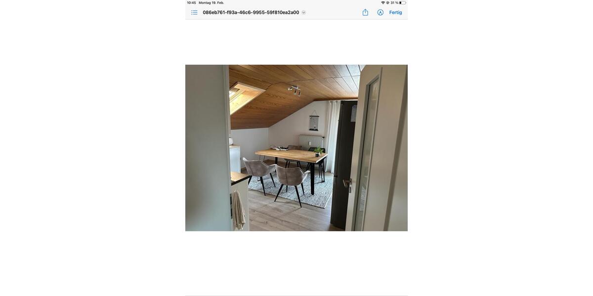 Dachgeschoßwohnung Plattling - 3 Zimmer, 75 m&sup2;, 800&euro; | Angebot:26114587