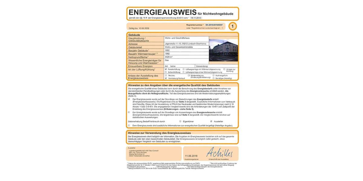 Gewerbeobjekt Limbach-Oberfrohna Oberfrohna - 480&euro; | Angebot:24397099