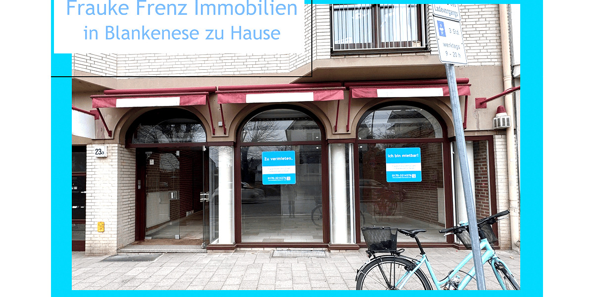 Gewerbeobjekt Hamburg Blankenese - 1 Zimmer, 105 m&sup2;, 2.900&euro; | Angebot:26672600