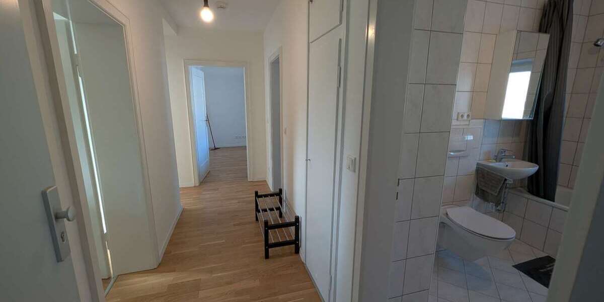 Etagenwohnung Erlangen Sebaldussiedlung - 3 Zimmer, 66 m&sup2;, 705&euro; | Angebot:26162321