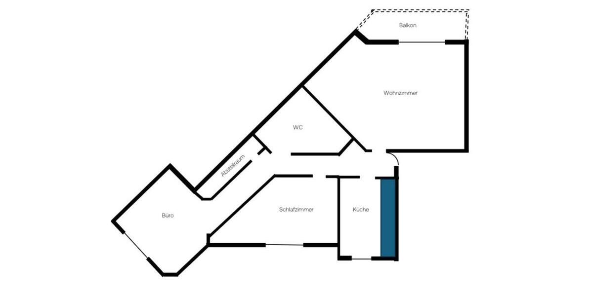 Etagenwohnung Lingen (Ems) - 3 Zimmer, 84 m&sup2;, 798&euro; | Angebot:26634945