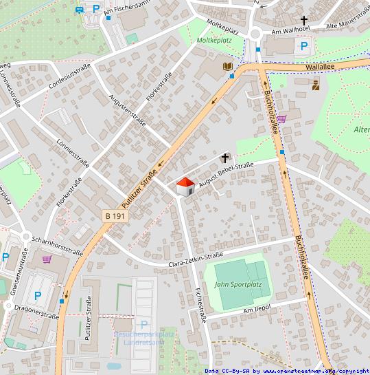 Etagenwohnung Parchim - 4 Zimmer, 95 m&sup2;, 987&euro; | Angebot:26365412