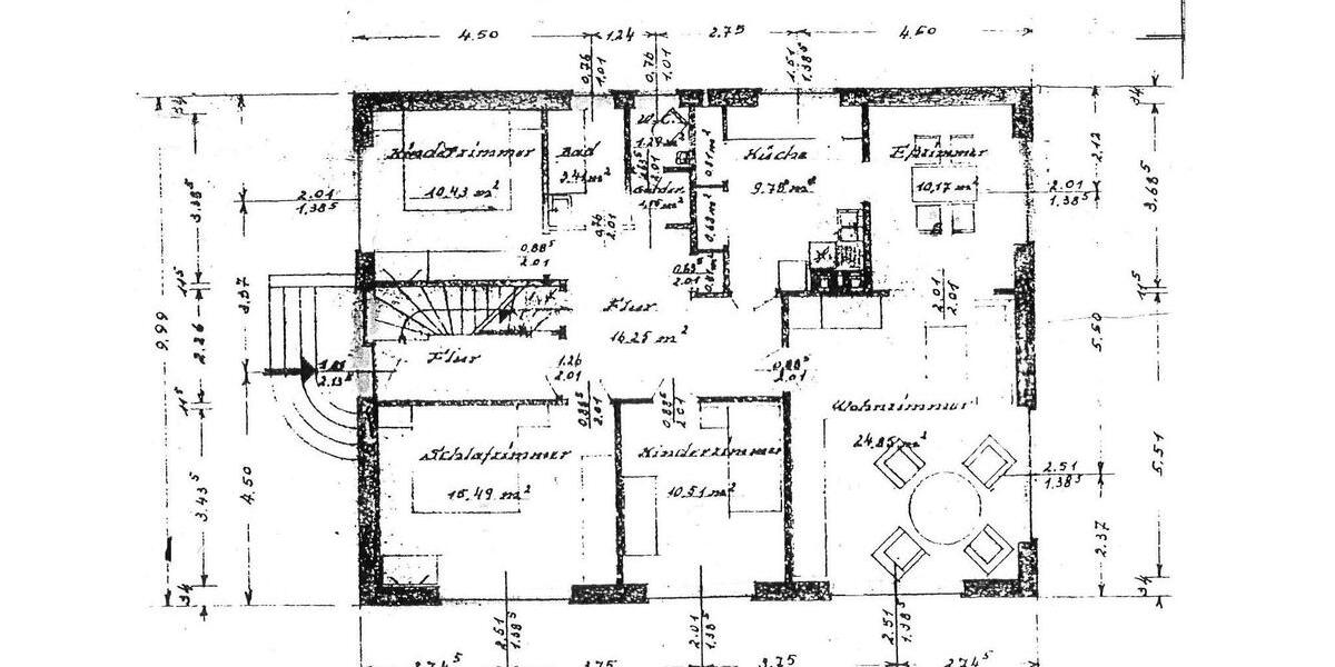 Dachgeschoßwohnung Dollern - 4 Zimmer, 98 m&sup2;, 735&euro; | Angebot:23049589