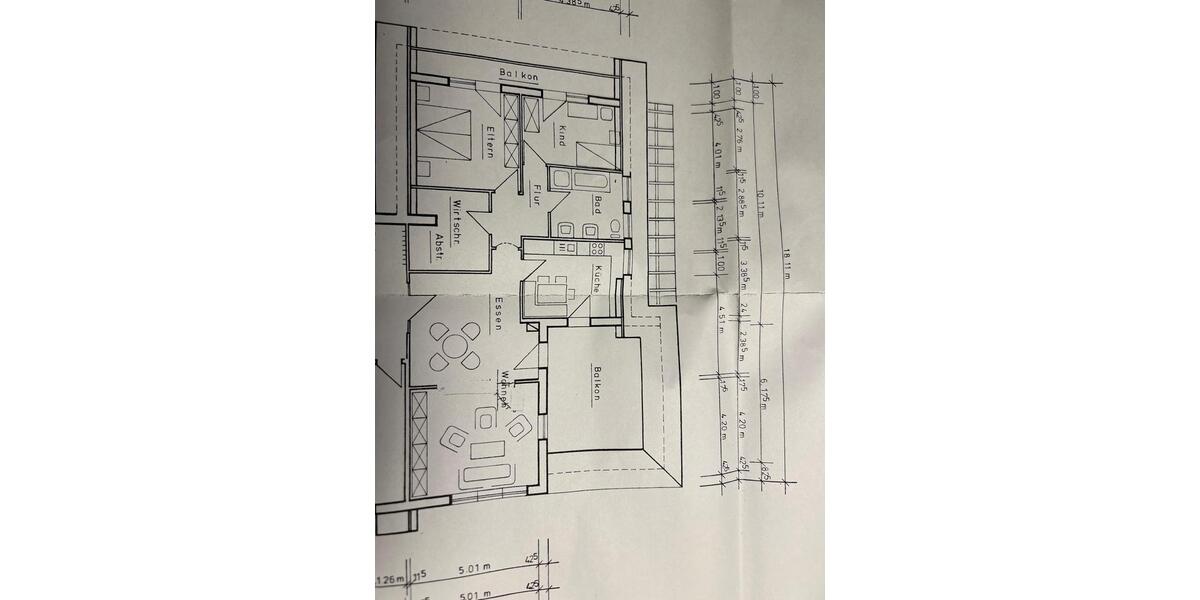 Dachgeschoßwohnung Emstek - 3 Zimmer, 107 m&sup2;, 1.200&euro; | Angebot:24653617