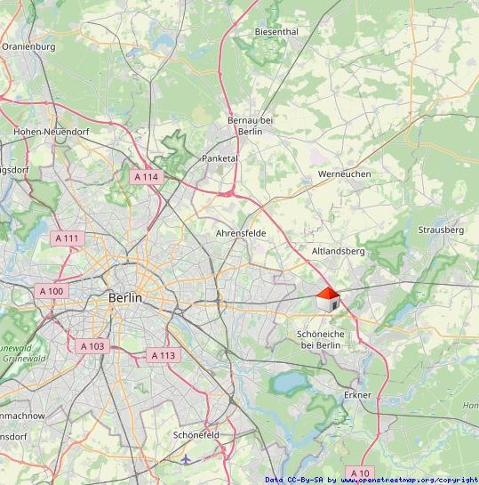 Etagenwohnung Neuenhagen bei Berlin - 1 Zimmer, 34 m&sup2;, 651&euro; | Angebot:24490958