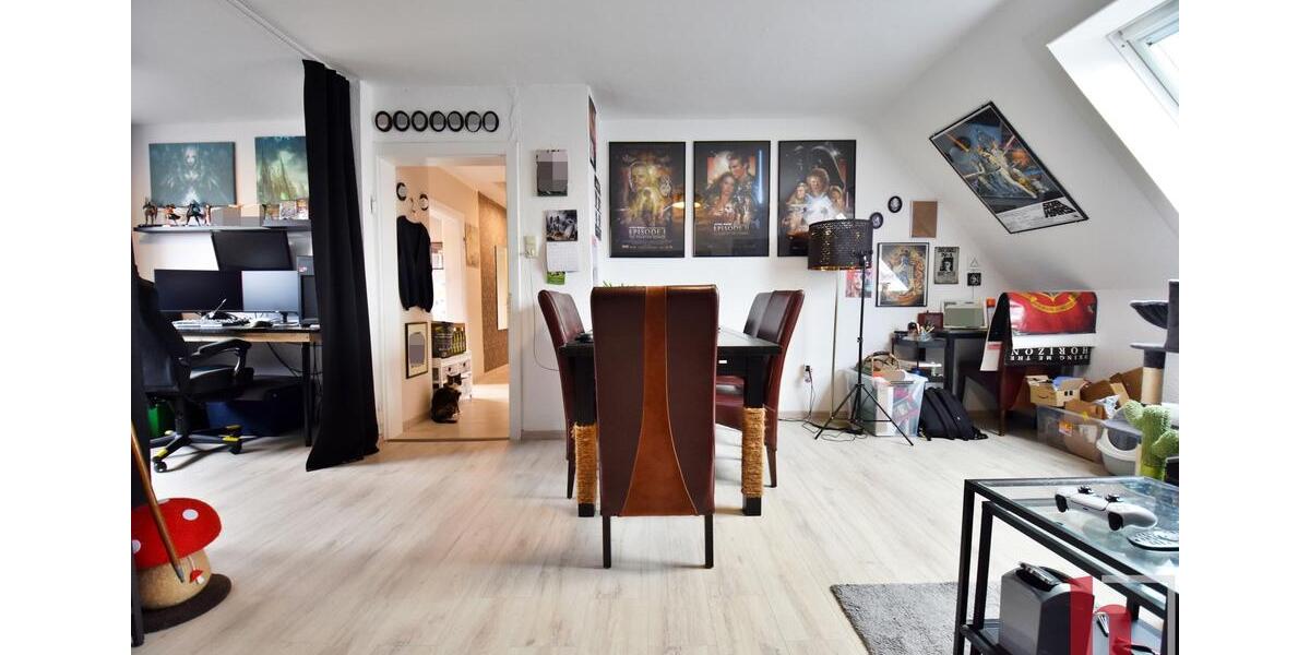 Dachgeschoßwohnung Lohne (Oldenburg) - 2 Zimmer, 58 m&sup2;, 450&euro; | Angebot:26487676