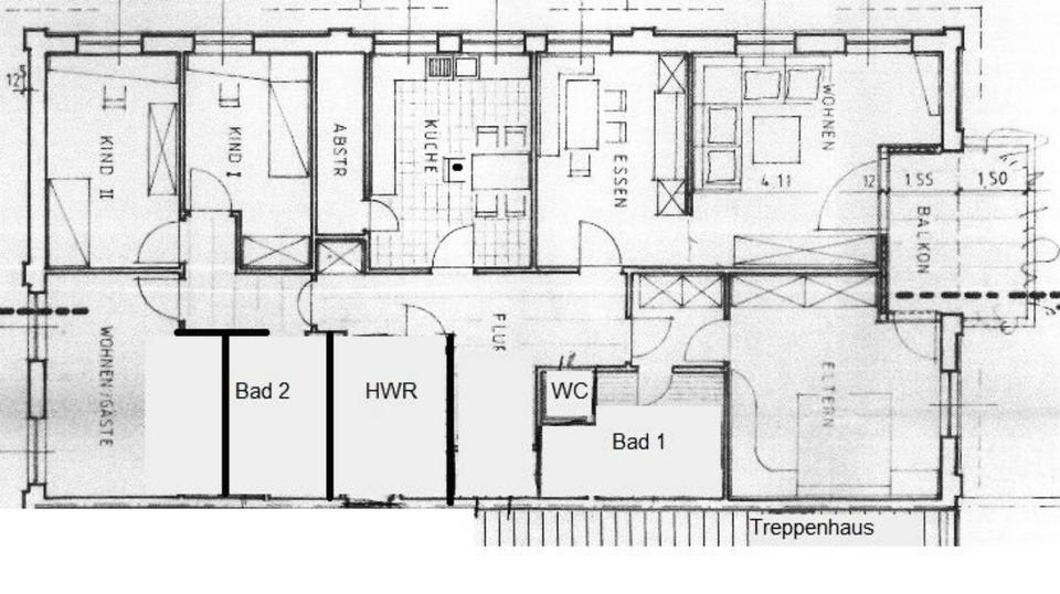 Dachgeschoßwohnung Wagenfeld - 6 Zimmer, 180 m&sup2;, 950&euro; | Angebot:24612960