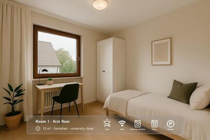 Neue WG-Zimmer, shared room - all inclusive