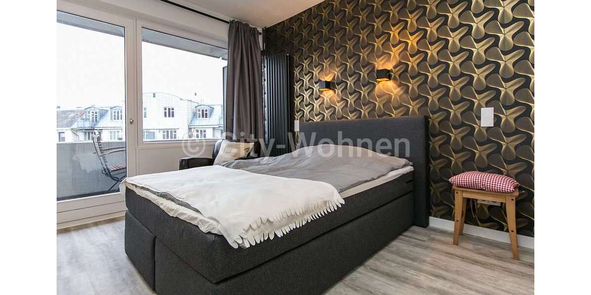 Wohnen auf Zeit in Hamburg 1.100 € 1 zimmer