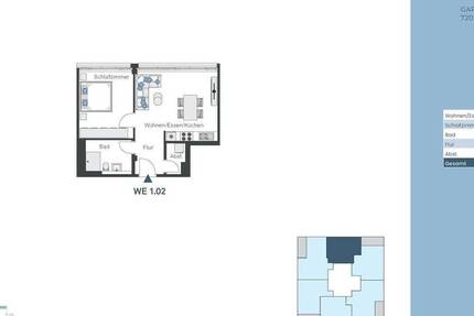 Tolle 2-Zi.-Luxus-Neubau-Whg. in Lustnau *ERSTBEZUG* 2 zimmer