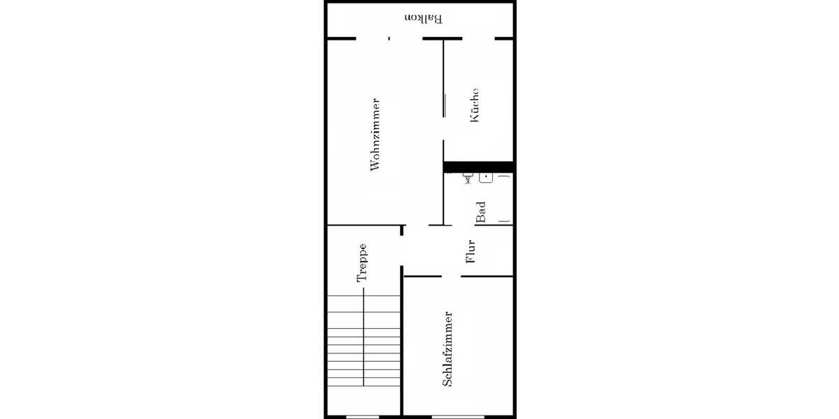 Etagenwohnung Doberschau-Gaußig Gaußig - 2 Zimmer, 57 m&sup2;, 350&euro; | Angebot:26181025