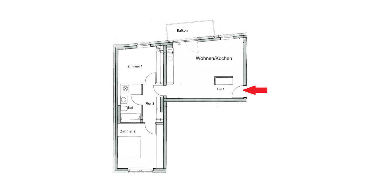 Etagenwohnung Brandenburg an der Havel Altstadt - 3 Zimmer, 75 m&sup2;, 830&euro; | Angebot:26744729