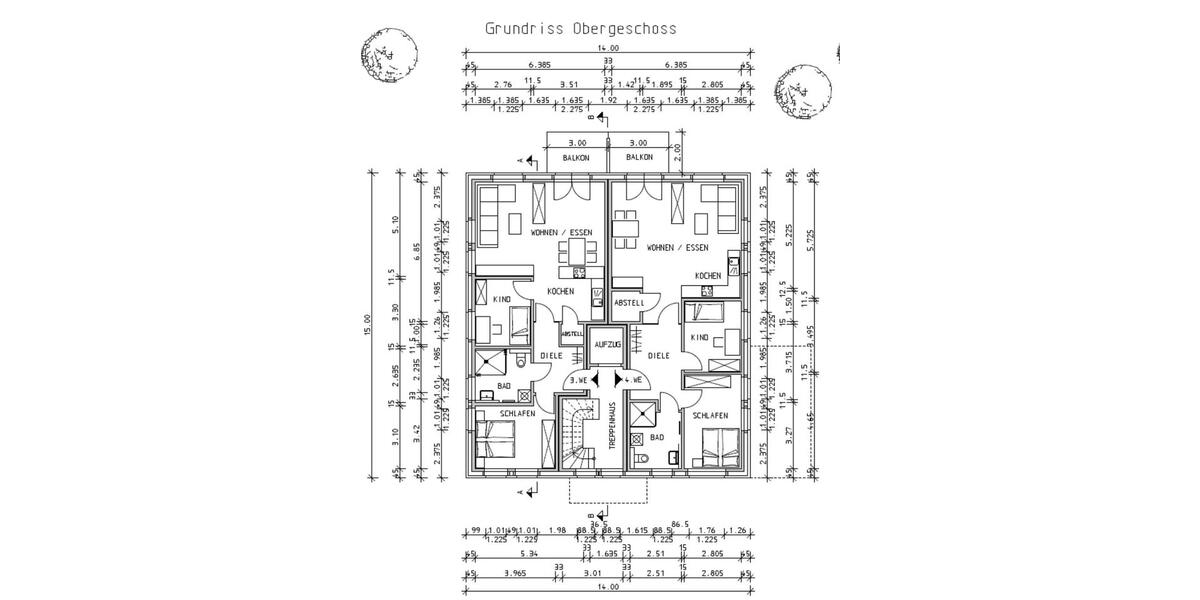 Dachgeschoßwohnung Verl - 3 Zimmer, 120 m&sup2;, 1.150&euro; | Angebot:24691386