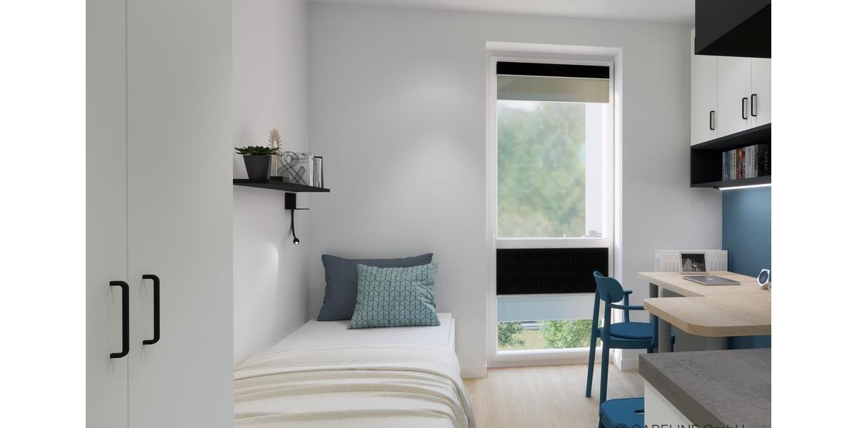 Modern möbliertes Studentenapartment im Quartillion – zentral im Rheingauviertel 1 zimmer