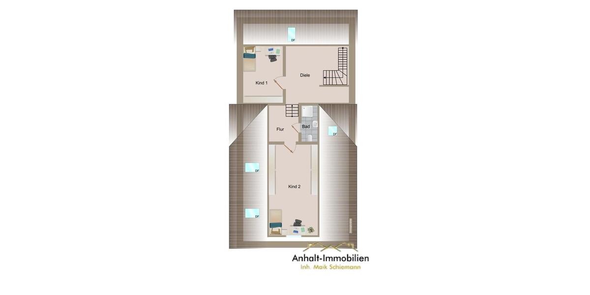 Maisonettenwohnung Delitzsch - 4 Zimmer, 114 m&sup2;, 950&euro; | Angebot:25376953