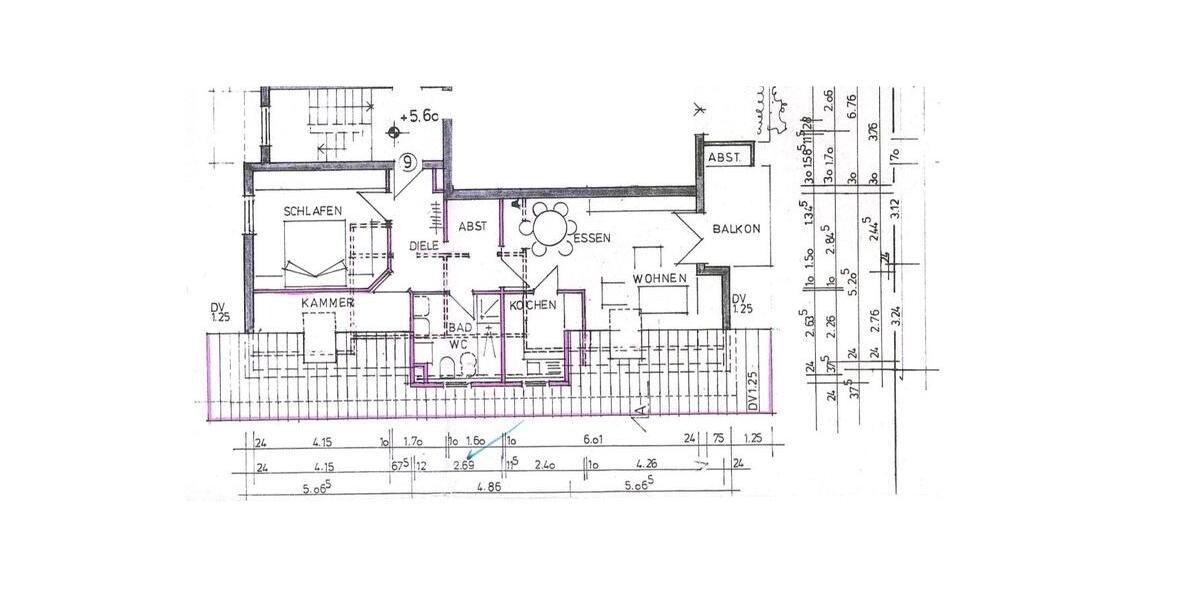 Dachgeschoßwohnung Neuenbürg - 2.5 Zimmer, 68 m&sup2;, 990&euro; | Angebot:26050721