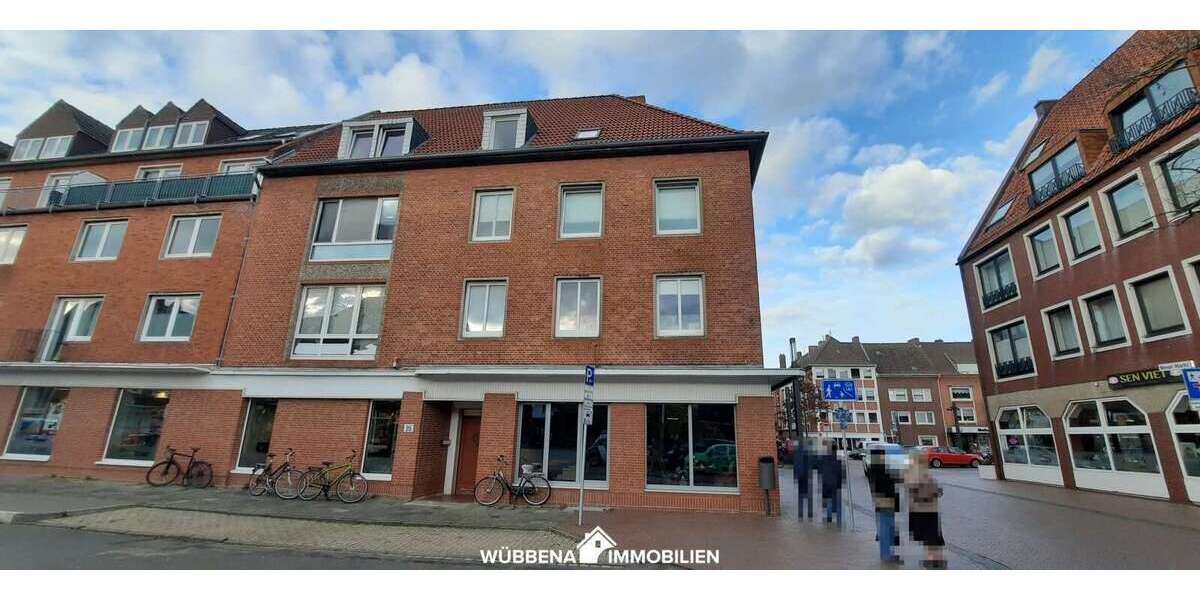 Etagenwohnung Emden - 3 Zimmer, 63 m&sup2;, 530&euro; | Angebot:26892169