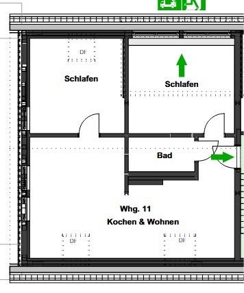 Dachgeschoßwohnung Neukirchen - 3 Zimmer, 68 m&sup2;, 1.234&euro; | Angebot:24431277