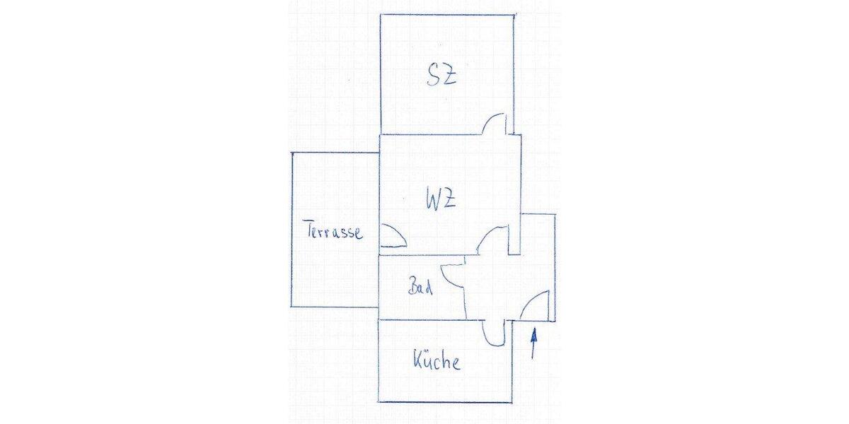 Etagenwohnung Blankenburg (Harz) - 2 Zimmer, 77 m&sup2;, 477&euro; | Angebot:25904620