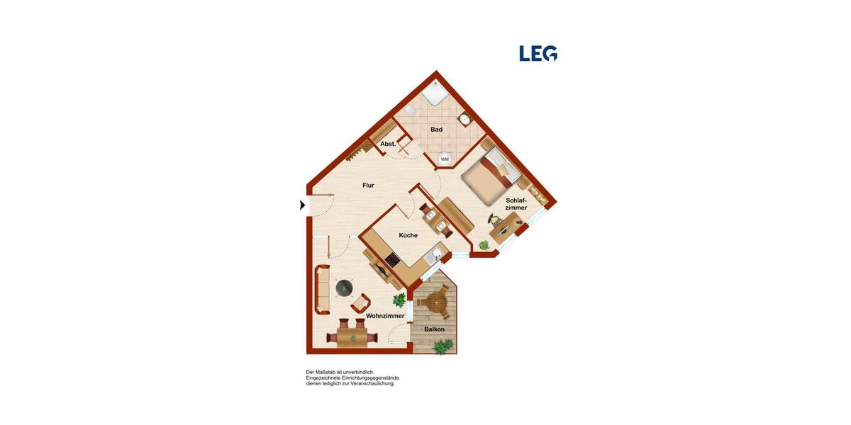 Etagenwohnung Hameln Kernstadt - 2 Zimmer, 80 m&sup2;, 589&euro; | Angebot:26136210