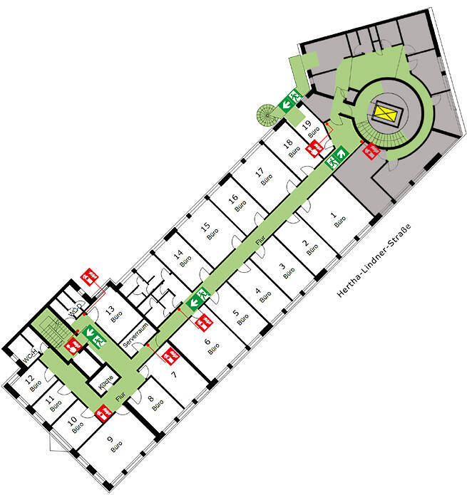 Penthouse Business Center perfekte Voraussetzungen für Ihr Unternehmen - All-in-Miete