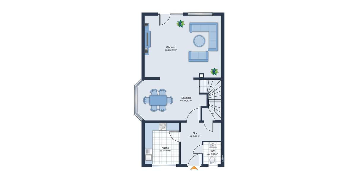 Doppelhaushälfte Hamburg / Sasel Sasel - 4 Zimmer, 106 m&sup2;, 1.800&euro; | Angebot:25986416