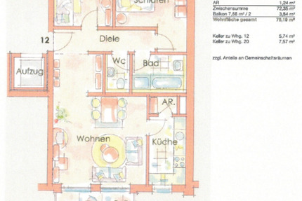 Schöne drei Zimmer Wohnung in Nürnberg, Röthenbach Ost zimmer