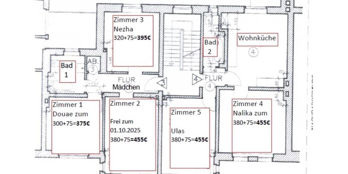 Wohnen auf Zeit Dortmund Innenstadt Nord - 1 Zimmer, 17 m&sup2;, 455&euro; | Angebot:25617114