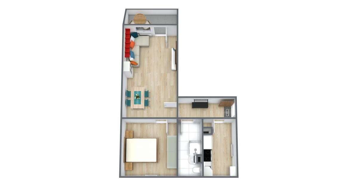 Etagenwohnung Wernigerode - 2 Zimmer, 51 m&sup2;, 330&euro; | Angebot:26146539