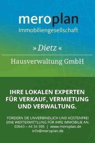 Etagenwohnung Weimar Westvorstadt - 2 Zimmer, 70 m&sup2;, 640&euro; | Angebot:26933571