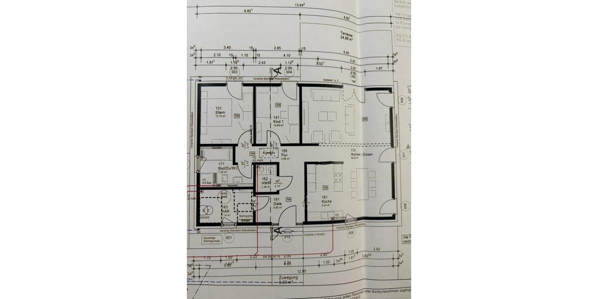 Bungalow Herzlake - 3 Zimmer, 103 m&sup2;, 1.150&euro; | Angebot:24901830