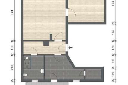 Wohnung Luckau Stadt Luckau - 2 Zimmer, 84 m&sup2;, 546&euro; | Angebot:26934539
