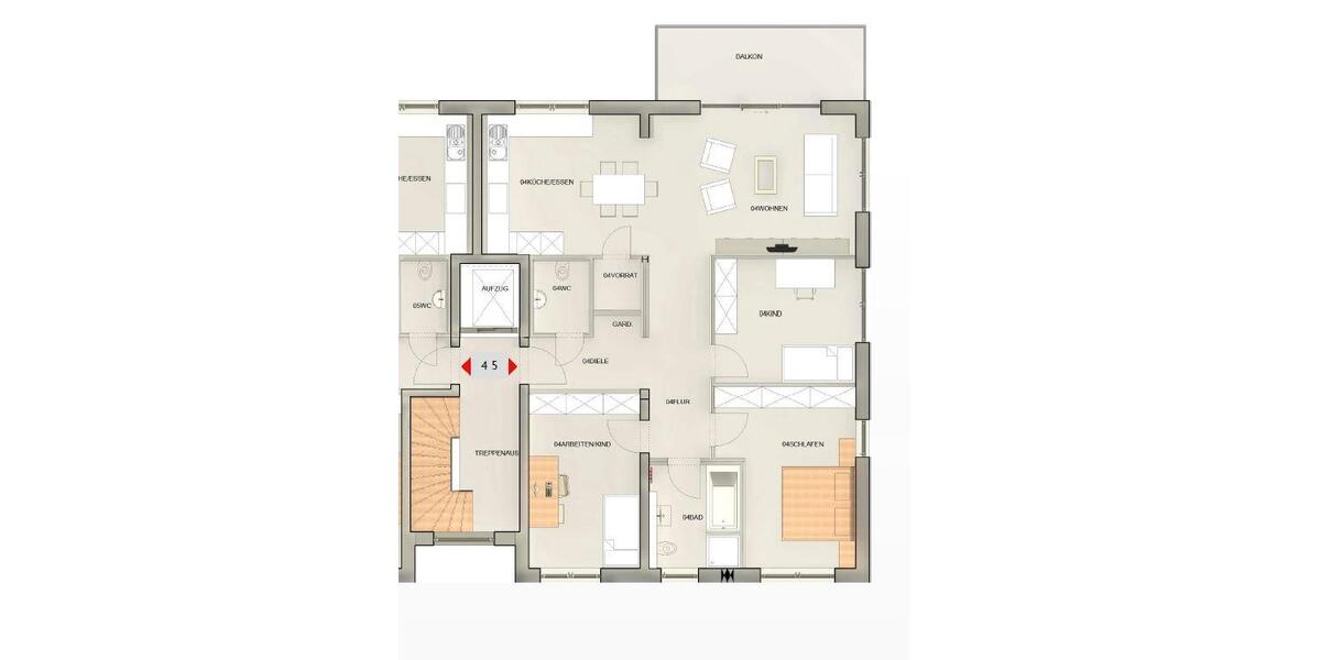 Etagenwohnung Wetter (Hessen) - 4 Zimmer, 115 m&sup2;, 1.300&euro; | Angebot:26210875