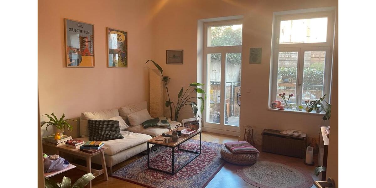 Erdgeschoßwohnung Leipzig Altwest - 3 Zimmer, 78 m&sup2;, 1.200&euro; | Angebot:26049362