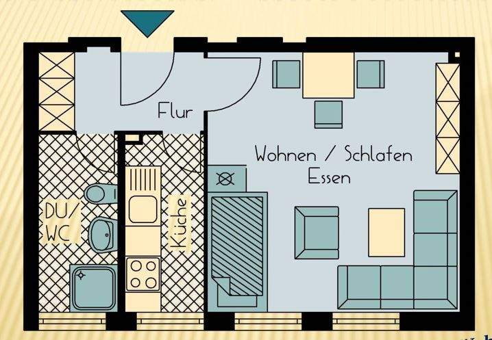 Erstbezug nach Sanierung - Charmante Wohnung in ruhiger grüner Lage von Elmshorn HHS 6 1 zimmer