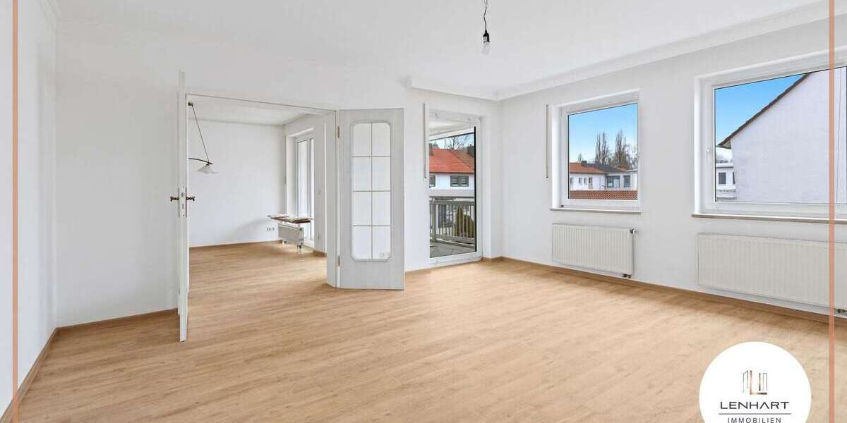 Etagenwohnung Krumbach (Schwaben) - 3 Zimmer, 125 m&sup2;, 1.250&euro; | Angebot:25103018