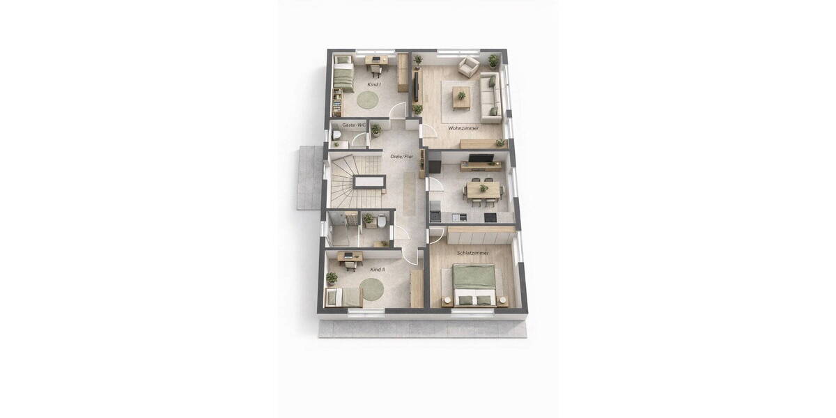 Etagenwohnung Achim Baden - 4 Zimmer, 110 m&sup2;, 1.300&euro; | Angebot:26176422