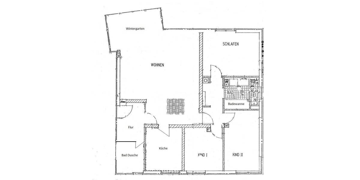 Etagenwohnung Dresden Bühlau/Weißer Hirsch - 4 Zimmer, 125 m&sup2;, 1.300&euro; | Angebot:26778588