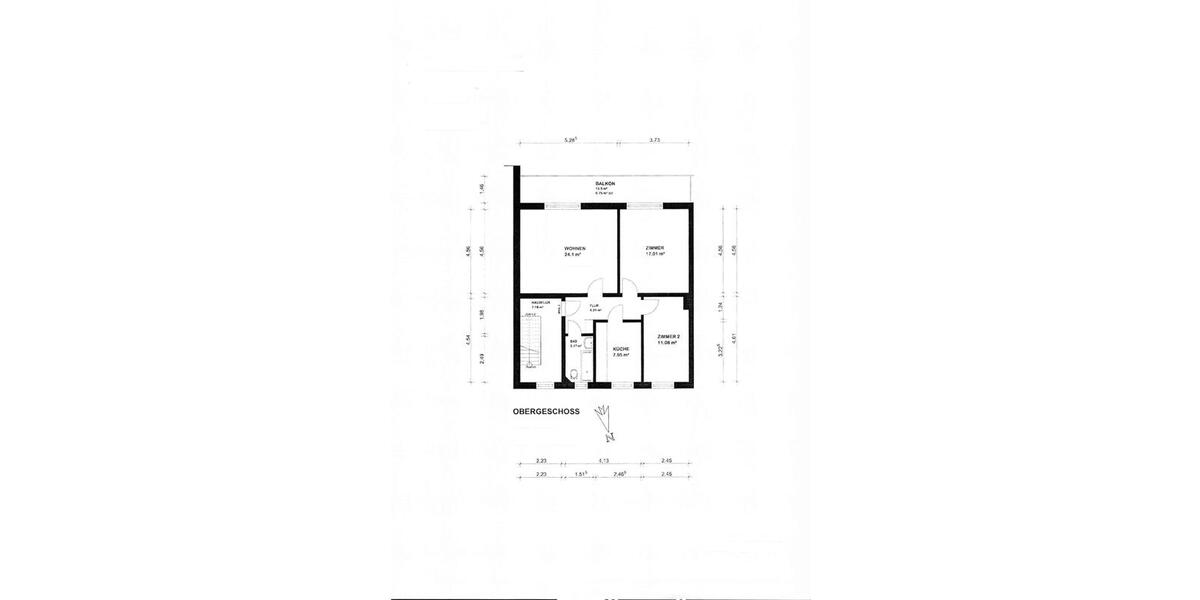 Etagenwohnung Bremen Blumenthal - 3 Zimmer, 77 m&sup2;, 680&euro; | Angebot:26307658