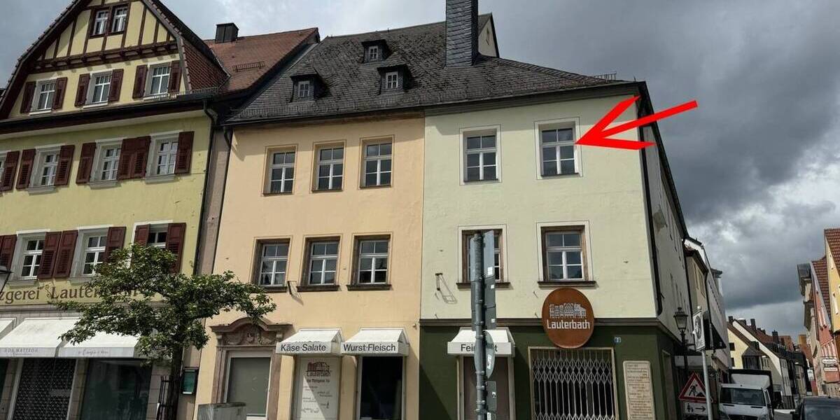 Etagenwohnung Kulmbach Blaich - 4 Zimmer, 230 m&sup2;, 1.500&euro; | Angebot:25728435