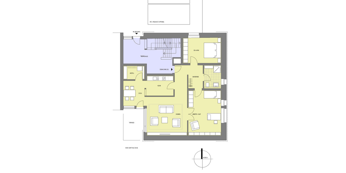 Erdgeschoßwohnung Meldorf - 3.5 Zimmer, 95 m&sup2;, 850&euro; | Angebot:25270663