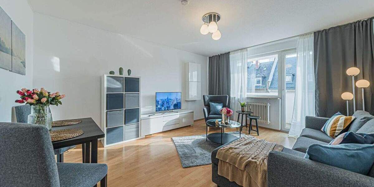 Etagenwohnung Frankfurt am Main Westend-Süd - 2 Zimmer, 66 m&sup2;, 2.490&euro; | Angebot:25661903