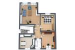 Erdgeschoßwohnung Schweinfurt Haardt - 3 Zimmer, 73 m&sup2;, 380&euro; | Angebot:26266950