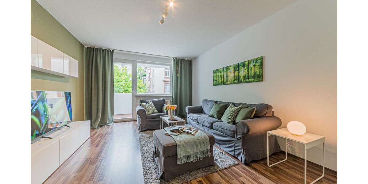 Etagenwohnung Frankfurt Westend Süd - 3 Zimmer, 92 m&sup2;, 3.850&euro; | Angebot:26177113