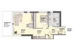 Etagenwohnung Leipzig Leutzsch - 2 Zimmer, 80 m&sup2;, 1.090&euro; | Angebot:26583815