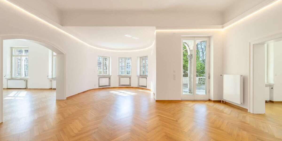 Etagenwohnung München Bogenhausen - 5 Zimmer, 279 m&sup2;, 8.990&euro; | Angebot:26169722